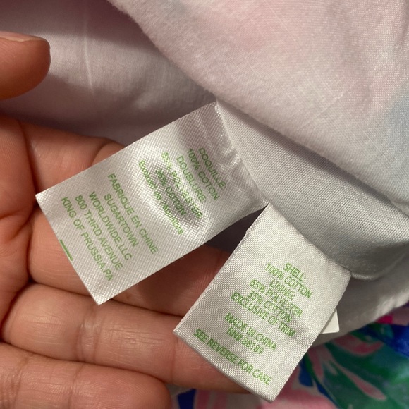 Lilly Pulitzer Girl’s Floral Tropical Summer Sleeveless Vacation Dress Size 14 - Picture 7 of 10